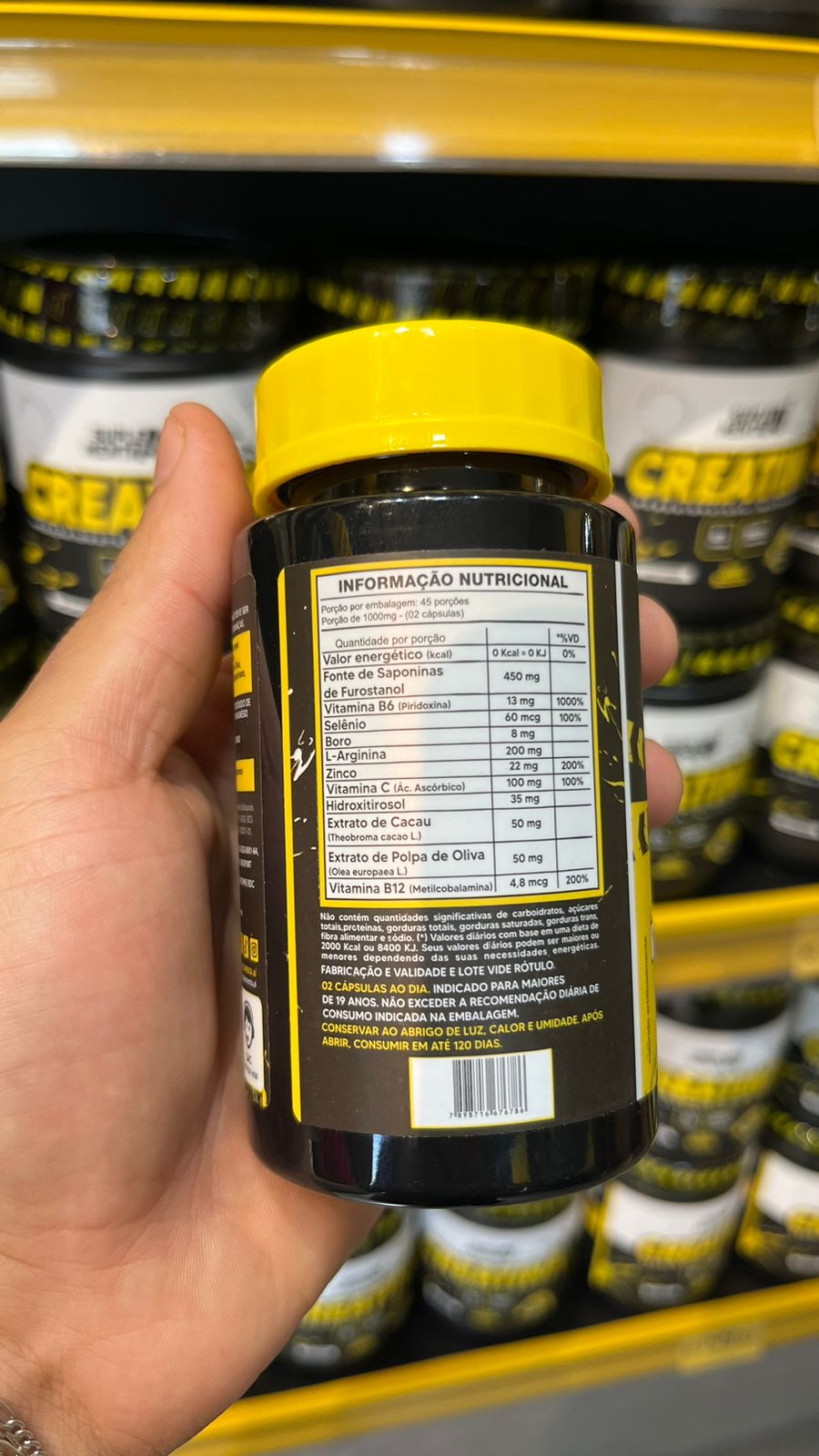 Tabela Nutricional - Ativa Aí Testo